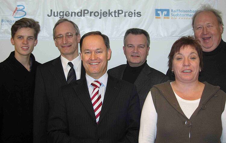 Foto der Jury-Mitglieder für den JugendProjektPreis